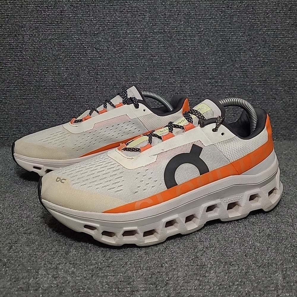 On Cloud Cloudmonster CloudTec OC White/Orange Me… - image 1